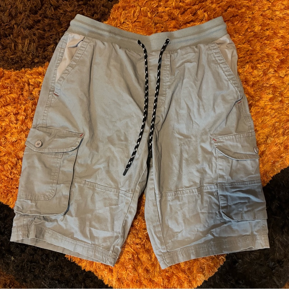 Monument, Light Gray, Cargo Shorts
